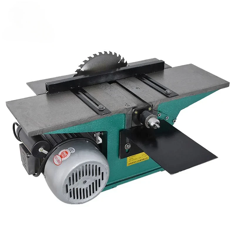 Woodworking Saw Planer Industrial Grade Multifunctional Workbench Planing, Flattening, Cutting, Drilling with Low Noise