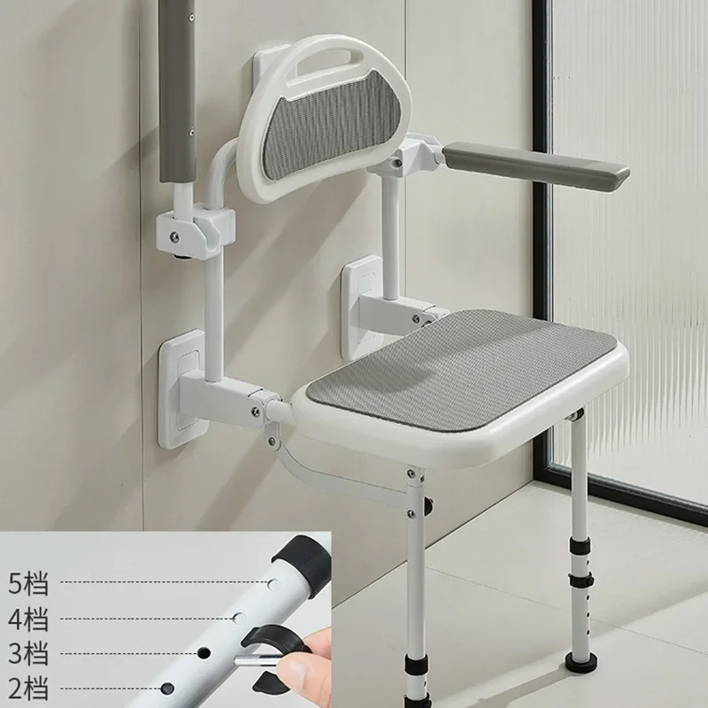 Kursi Mandi Tua Kursi Lipat Ergonomis Tahan Air Bangku Plastik Aksesori Kamar Mandi Assise De Douche Furnitur Kamar Mandi