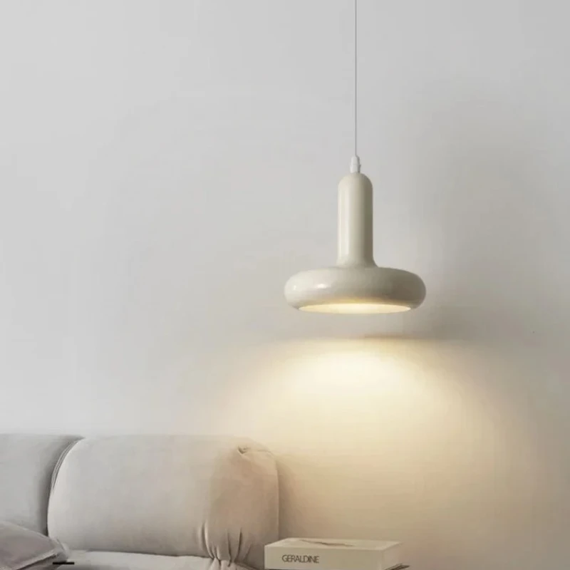 Nordic Minimalist Wall Lamps Bedroom Bedside Cream Style Creative Reading Light Study LED Wall Sconces Artistic Decor Fixtures