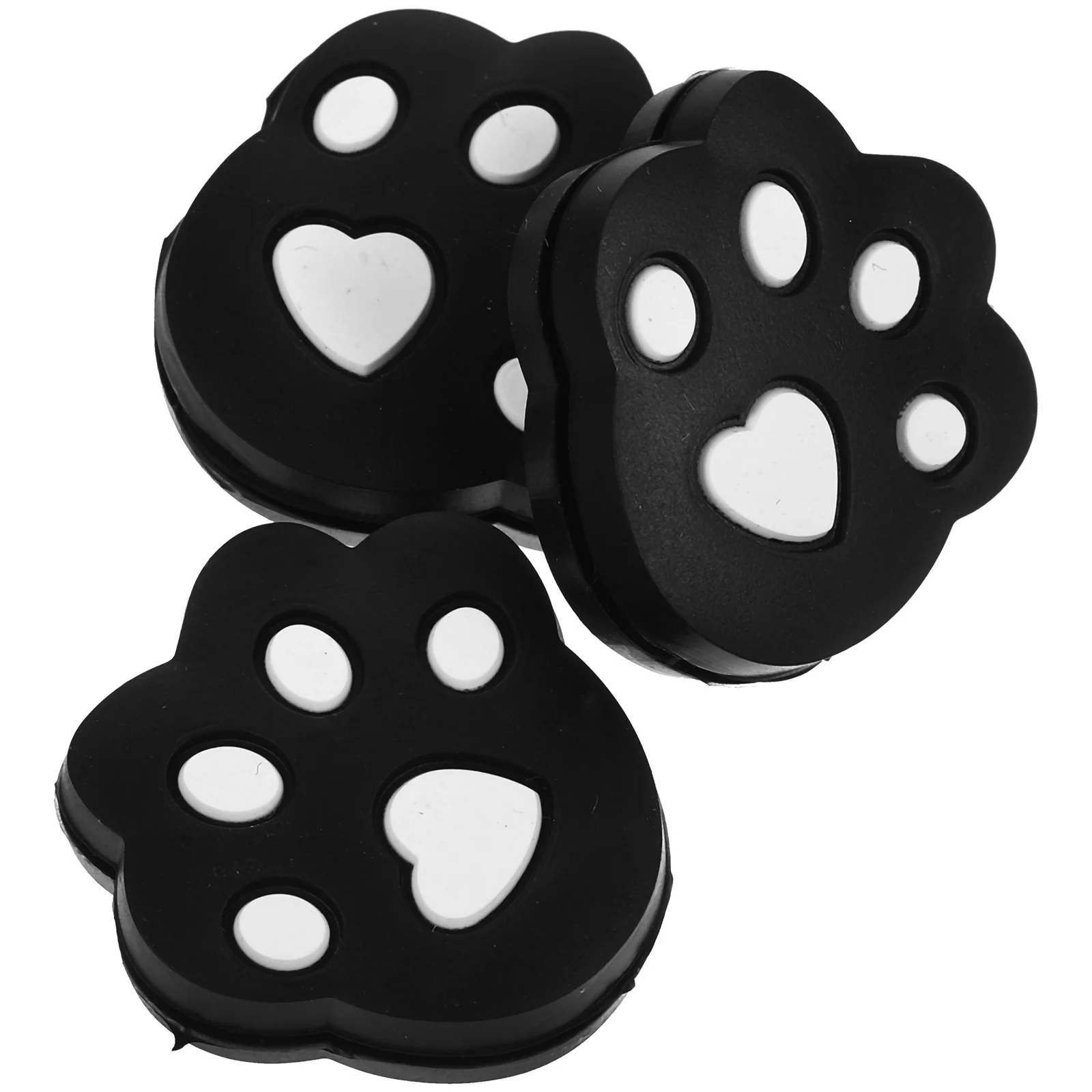 3 Pcs Tennis Racket Absorber Silicone Damper Balls Supplies Unique Dampener for Silica Gel Vibration
