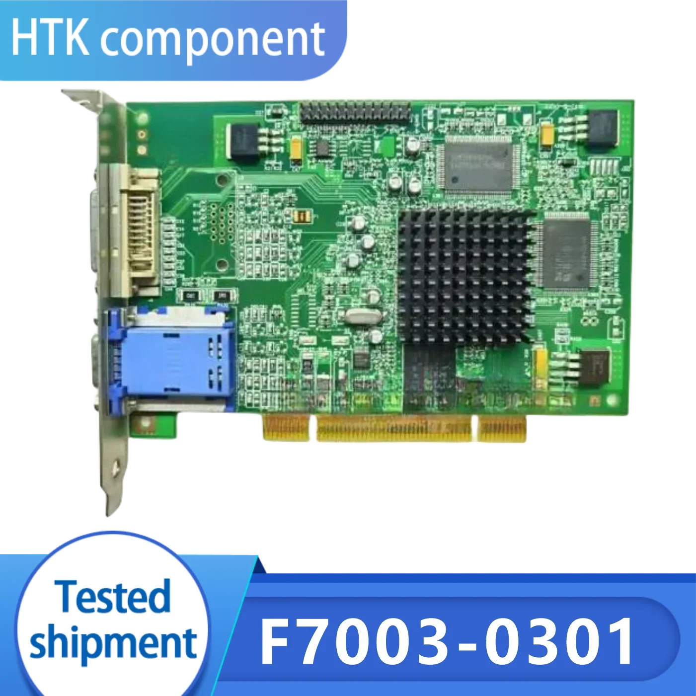 100% ทดสอบการทำงาน G450 G45FMDVP32DB F7003-0301การ์ด PCI DVI