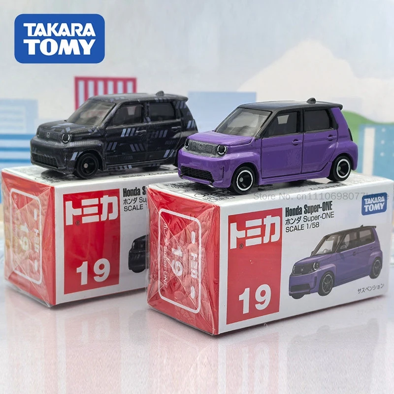 Honda Super One 2026 New TAKARA TOMY TOMICA No.19 1/58 New Car Sticker Alloy Diecast Model Car Hobby Collectors Display Gift Toy