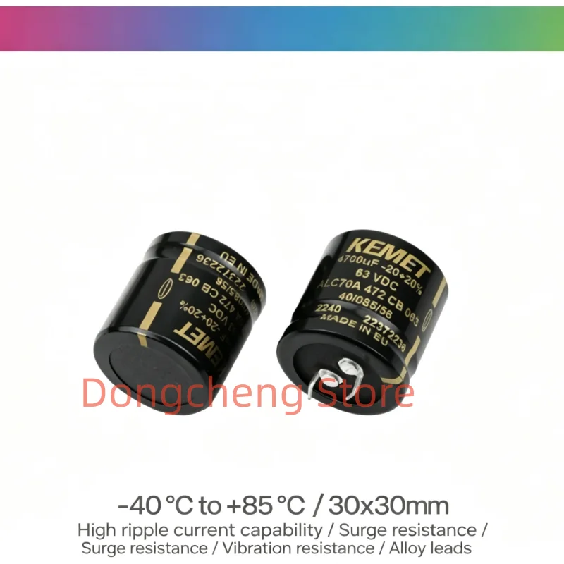1PCS/2PCS 100％ New Original BHC ALC70 Series 4700uF 63V Audiophile-Grade Capacitor