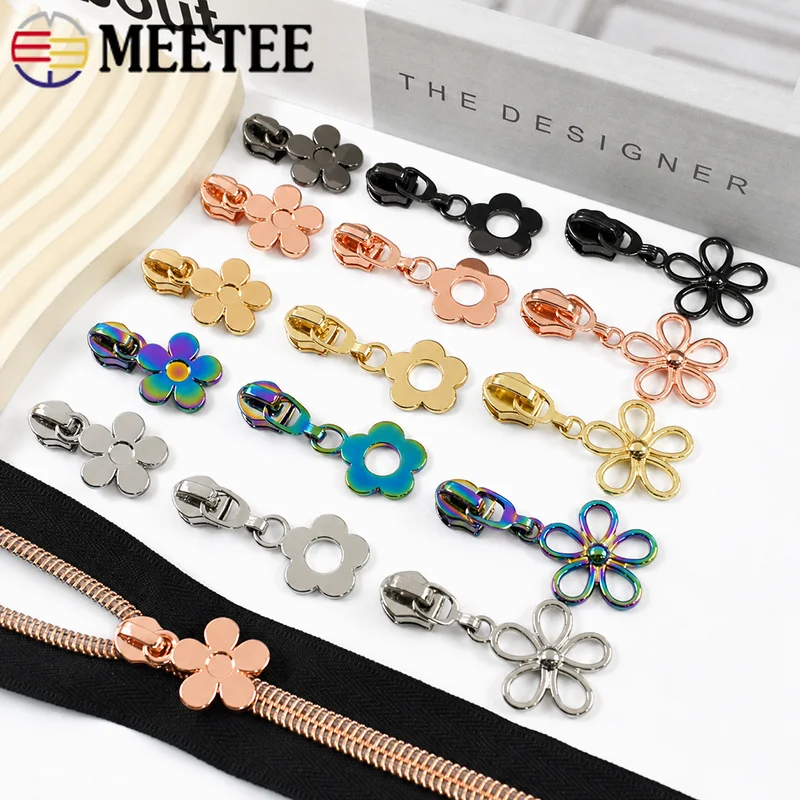

10/20/30Pcs 5# Zipper Pull Slider for Nylon Zips Garment Decor Zip Puller Closure Sewing Zippers Repair Kit Tailor Accessories