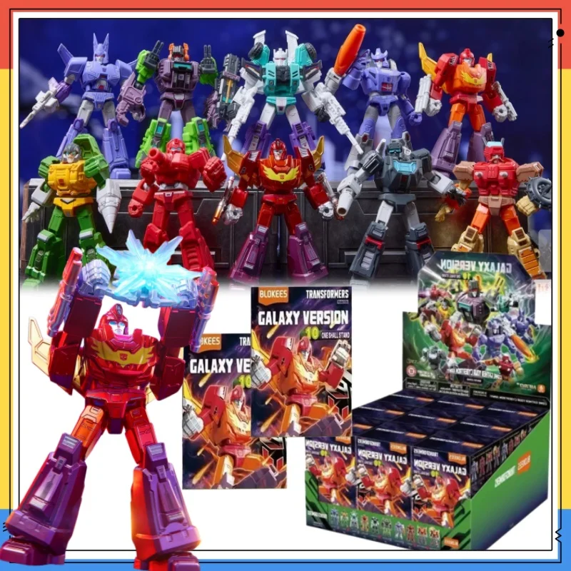 

Blokees Transformers Galaxy Version Wave 10 Hot Rod Rodimus Prime Building Blocks Action Figure Assembly Model Toy Whole Box Set