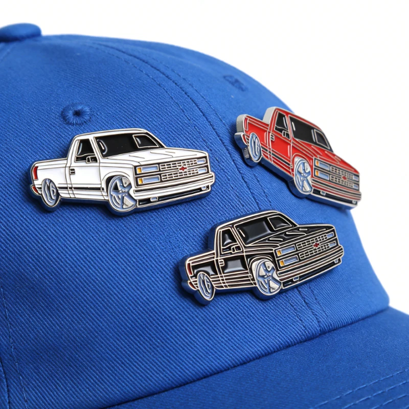 Retro Auto Mexiko-Stil Metall-Clip-Pin Golf-Hut-Clip Markierungsnadeln Trendiger Mützen-Clip Kleidungs- und Taschen-Pin Schmuck Geschenke für Auto-Enthusiasten – Detail 6