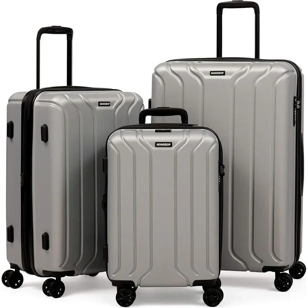 

Expandable Spinner Luggage with Hard Shell, TSA Lock, Lightweight, Double USB Ports