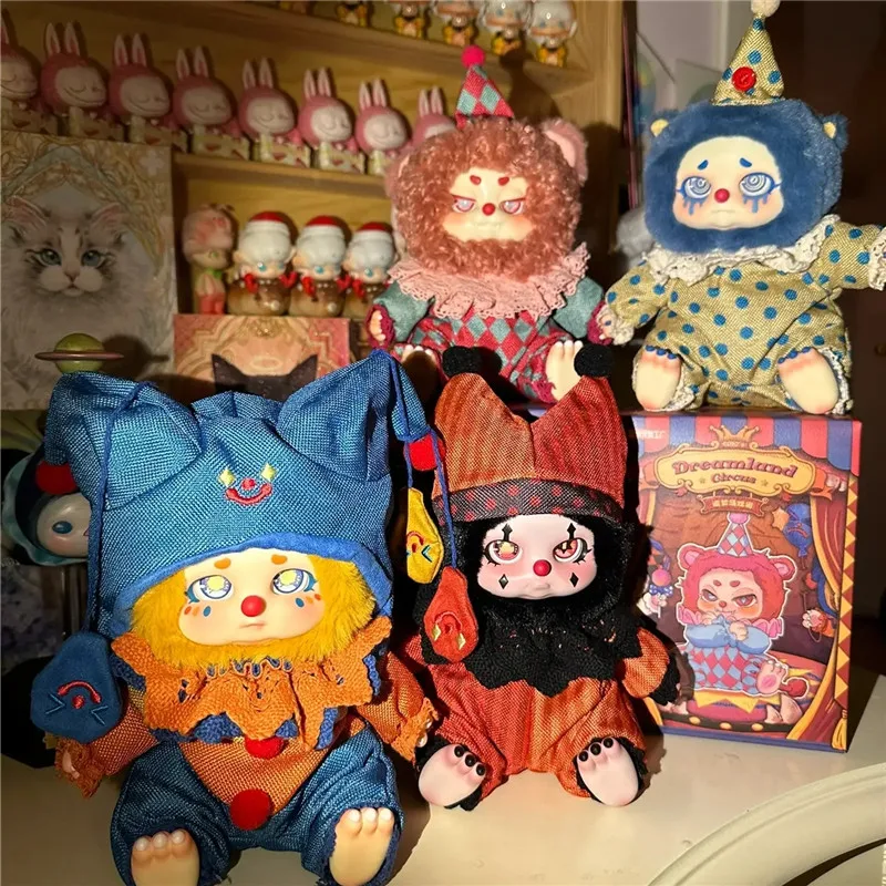 

Genuine Cino Dreamland Circus Series Blind Box Cute Action Anime Figure Model Mystery Box Designer Doll Girl Gift Trendy toy