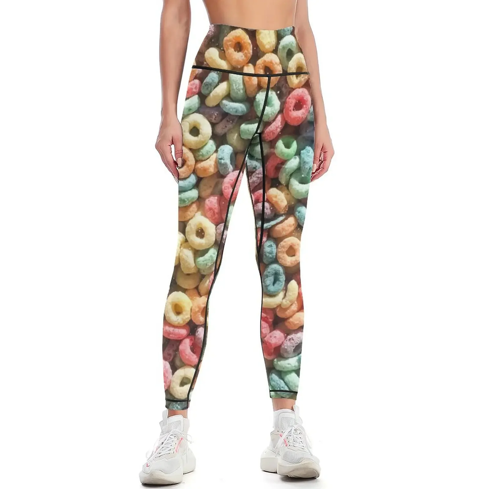 

Breakfast of Champions: Fruit Loops Leggings joggers for active wear workout clothes for legging push up Womens Leggings
