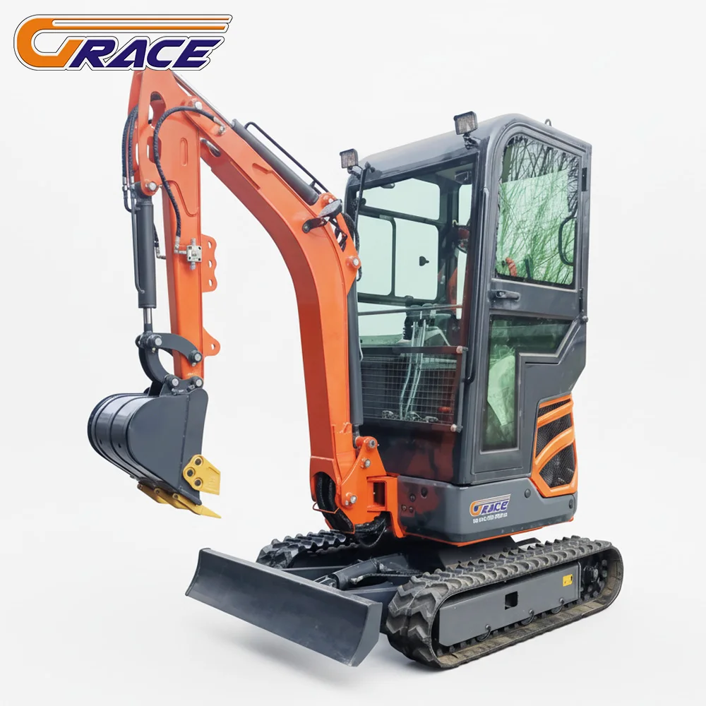 

2025 New Customized 1.8 Ton Kubota Excavator EPA EURO5 Mini Digger Hydraulic Mini Excavator Factory Supply for Demolition tools