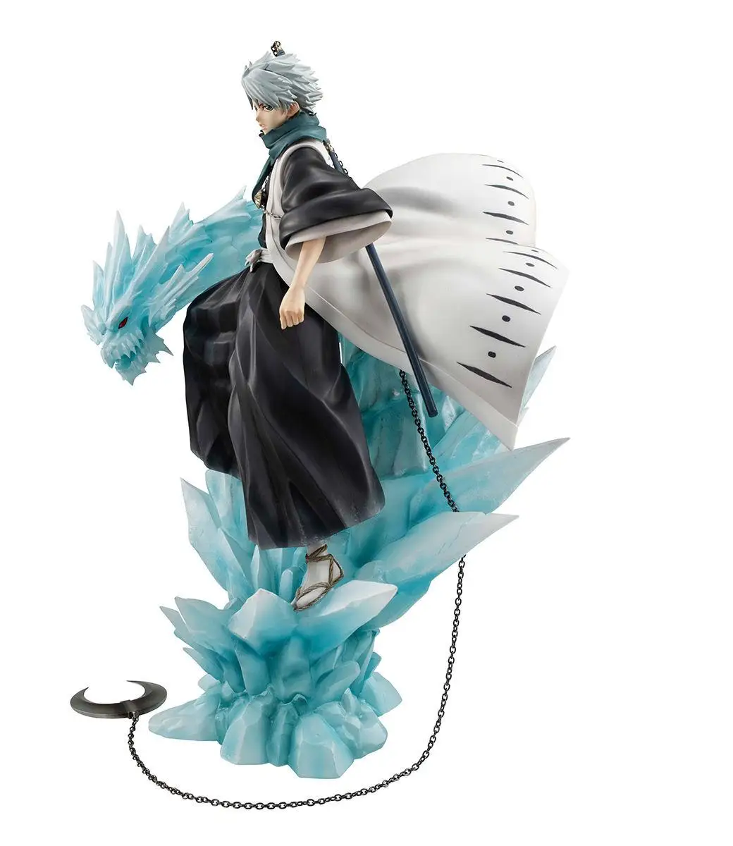 SF024 BLEACH The Death Save The Strawberry Hitsugaya Toushirou Anime Action Cartoon Figure Model Gift for Collection Decoration