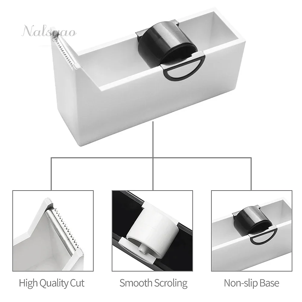 Eyelash Extension Tape Cutter Lash Adhesive Tape Split Tool Plastic Rotating Cutting Makeup Lash Supplies