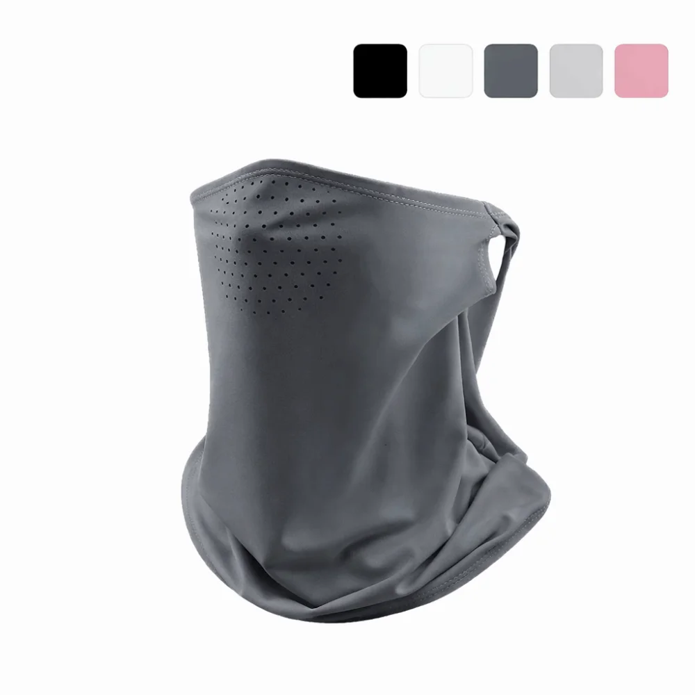 High Quality UV Protection Neck Wrap Cover Breathable Lightweight Face Cover Sun Protection Mask Sports Events