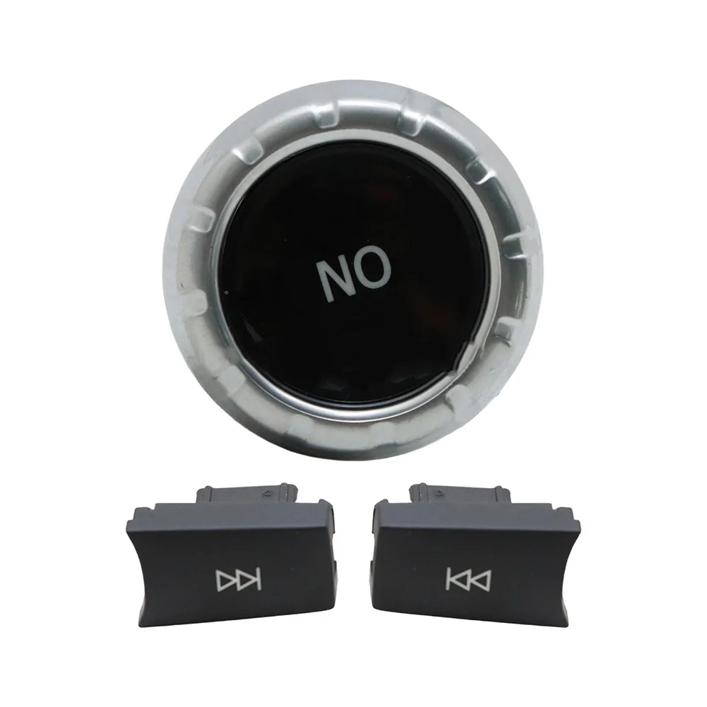 

Automotive Replacement Black Chrome CD Audio Control Kit W246 Parts ABS Material Black Chrome Finish Easy Installation
