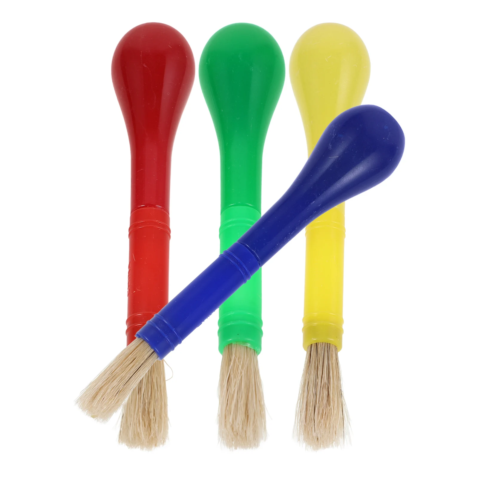 

4pcs Paint Brushes Set Painting Brush Art Student Small Portable Painting Brush Kit For Watercolor Acrylic Wall