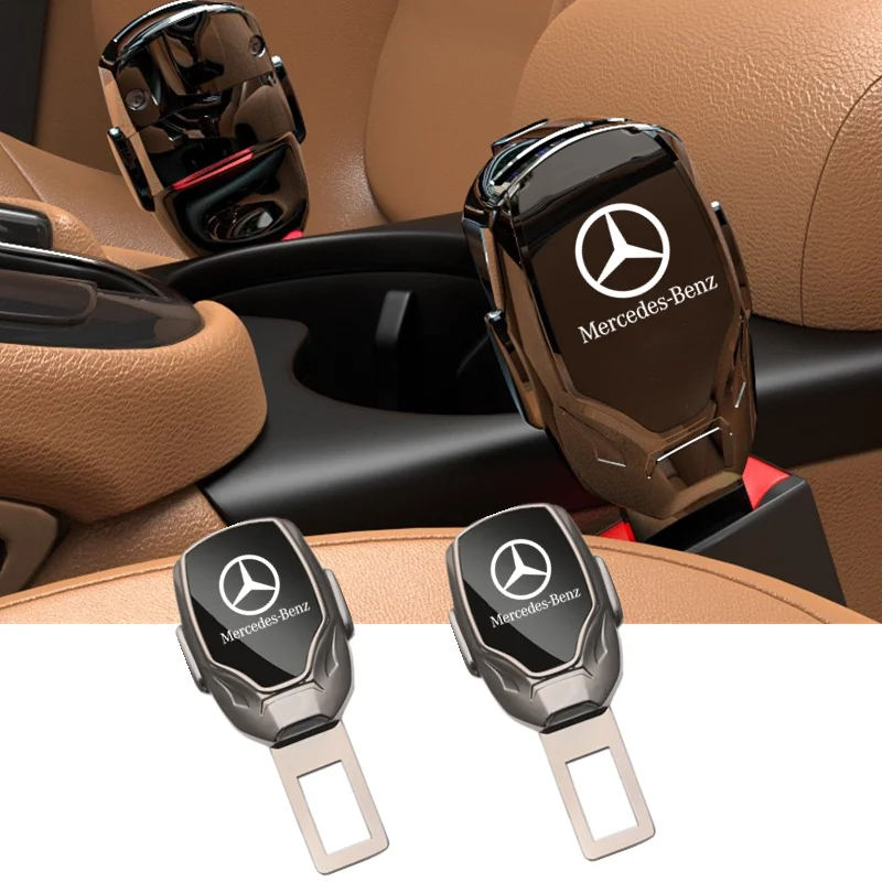 Car Seat Belt Buckle Car Seat Belt Clip Extender Plug For Mercedes Benz W203 W204 W205 W210 W211 W212 W221 W222 CLS CLA CLK SLK