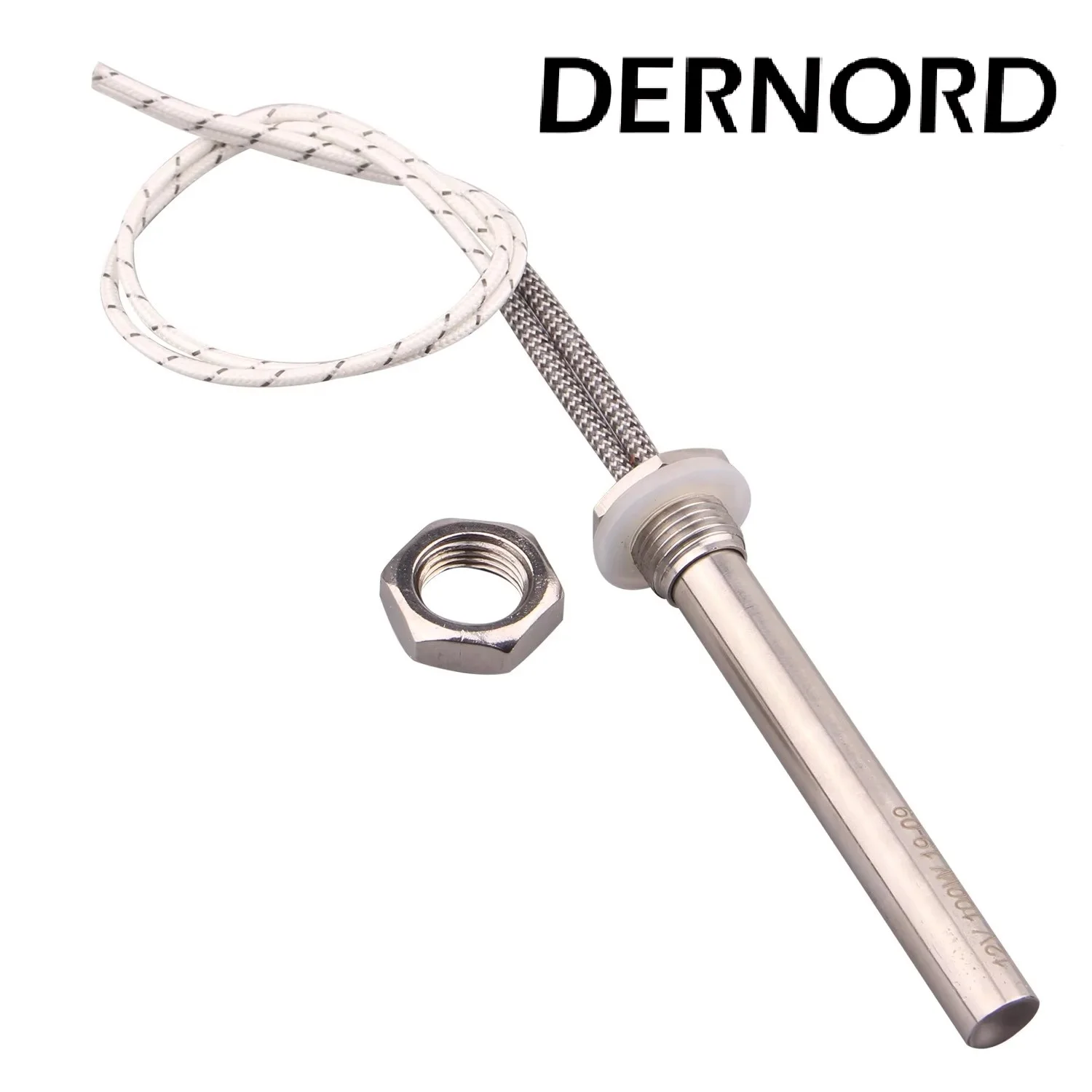 DERNORD 12v Immersion Heater Cartridge Heating Element 100W M16 Electric Tubular Heater 10pcs/5pcs/2pcs