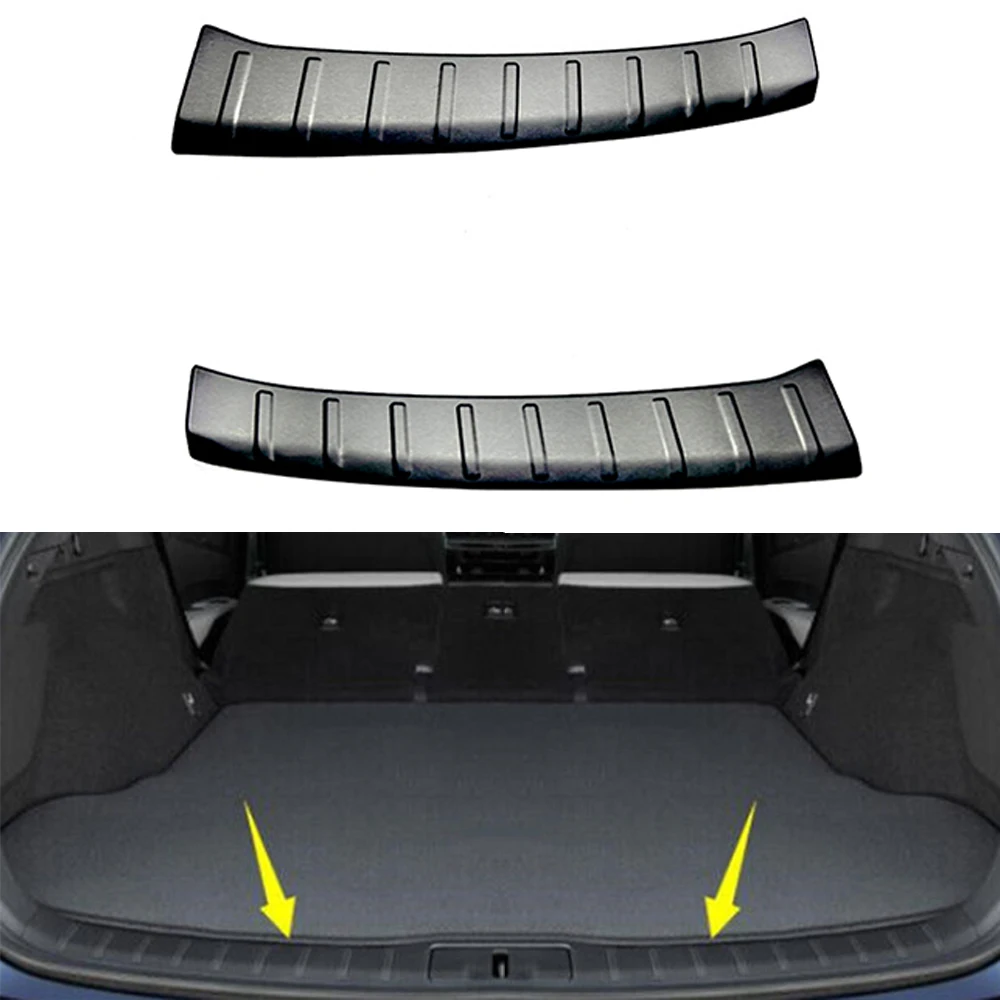 2PCS For Lexus RX350 RX350h 2023 Stainless Rear Bumper Sill Guard Plate Cover Car Accessories