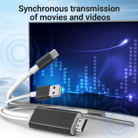 Type C to HDMI Cable with 5V USB Charging Portable Game TV Dock 4K HD Adapter for Steam Deck,IMac,IPad Pro,Surface Switch/OLED