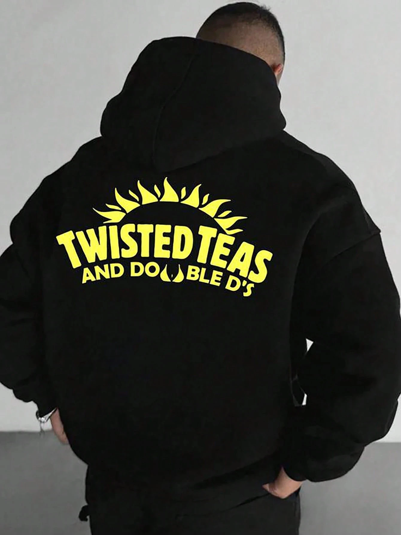 

Толстовки с рисунком Twisted Teas And Do Ble D's, мужские повседневные пуловеры с принтом, толстовка с капюшоном, уличная одежда, уличная одежда