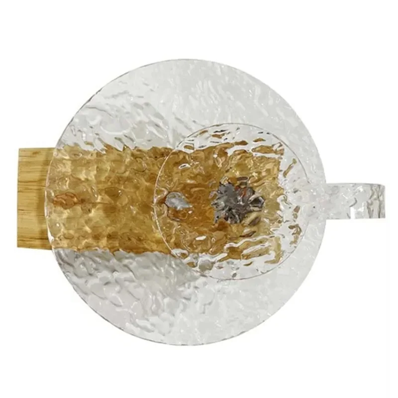 Luz nocturna giratoria alimentada por ABKO-USB con ondas de agua, puesta de sol, luz de proyección dinámica con atenuación de 3 colores para ambiente navideño