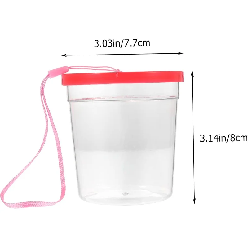 

Контейнер с гладкой поверхностью, подходящий для маленьких домашних животных и насекомых, случайно окрашенный, с портативными, декоративными насекомыми, коробкой для черепах,