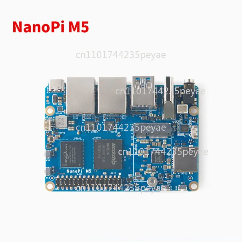 NanoPi M5 – A Rockchip RK3576 SBC with HDMI, dual GbE, M.2 NVMe and SDIO WiFi sockets, UFS 2.0 storage support