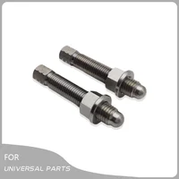 Bloques de eje trasero de motocicleta, tuercas de perno ajustador de cadena, tornillos de acero inoxidable para KTM Husqvarna HONDA KAWASAKI SUZUKI YAMAHA, piezas