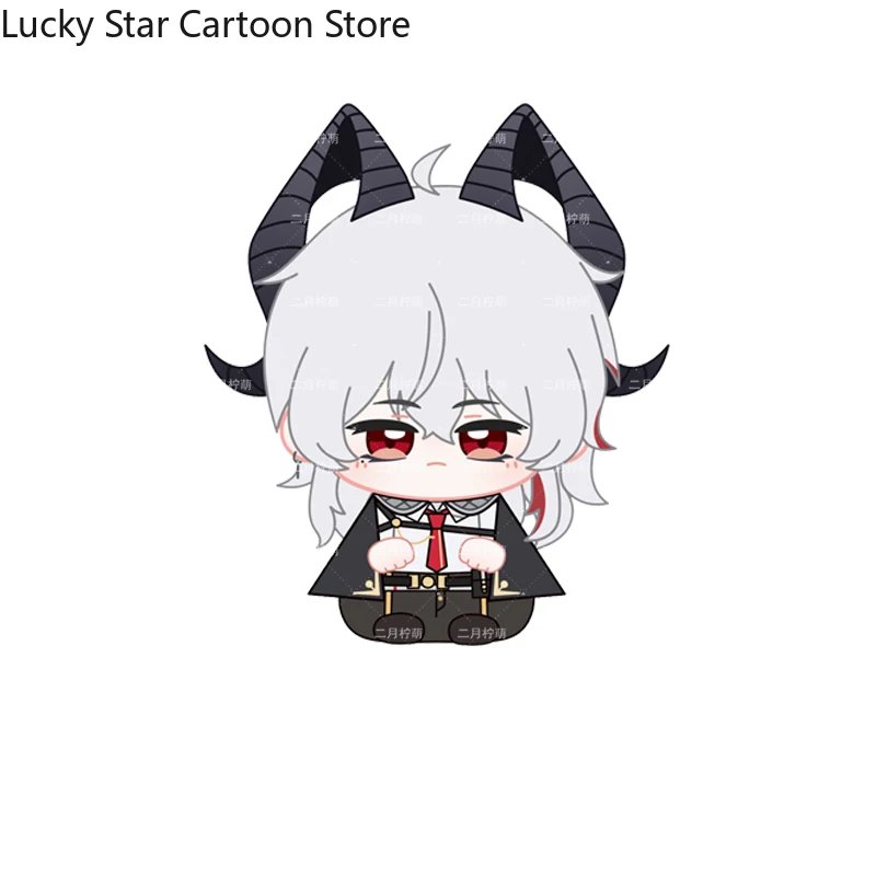 Wuthering موجات زاني كارلوتا مونتيلي Cartethyia10cm المفاتيح محشوة قلادة أنيمي تأثيري الجلوس الموقف لعبة الهالوين