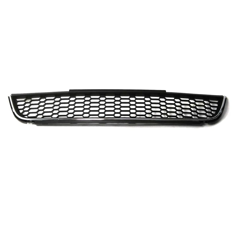 Chrome Front Bumper Honeycomb Lower Intake Grille Assembly For Jetta MK6 Sedan 2011-2014