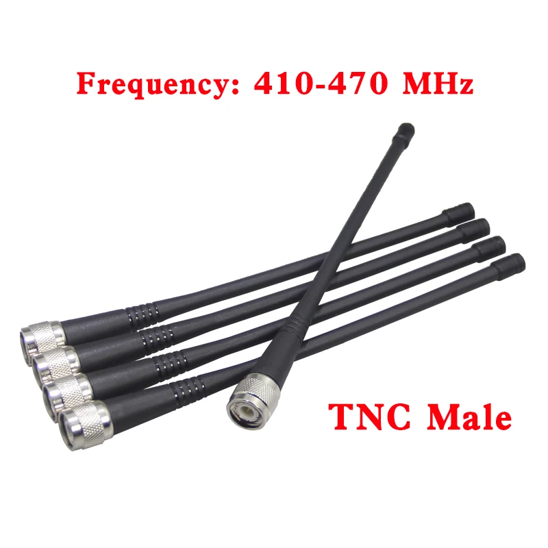 Antena Whip 410-470MHz con Puerto TNC 4dBi para Topcon, Sok, South, Trimble, Sandhine y todas las estaciones totales GPS RTK de topografía