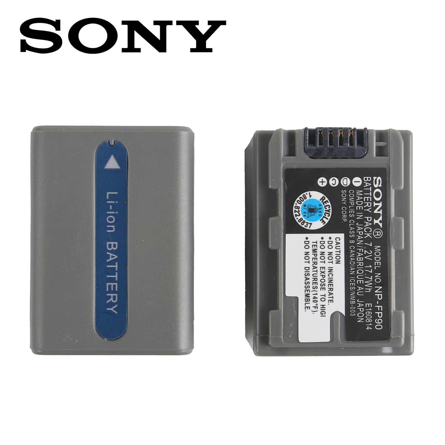 Original NP FP50 NP-FP50 Battery for Sony NP-FP30 NP-FP60 NP-FP70 NP-FP71 NP-FP90 DCR-SX40 SX40R SX41 HDR-CX105 SR82E SR85E