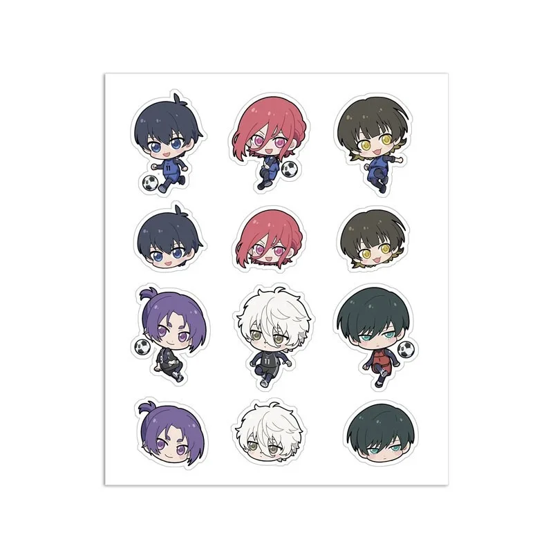 Anime Bue CK ka r en geluid pvc oorlogsbestrijding sticker Isagi Yoichi Hachi etc. HD Afdrukken Hyoma Rin Itoshi Nagi Seishiro Fans DIY techniek fts