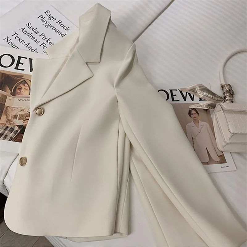 Pink Suit Jacket Women Person Spring Autumn 2025 New Korean Blazer Jacket Short Temperament High Sense OF Western Female Tops