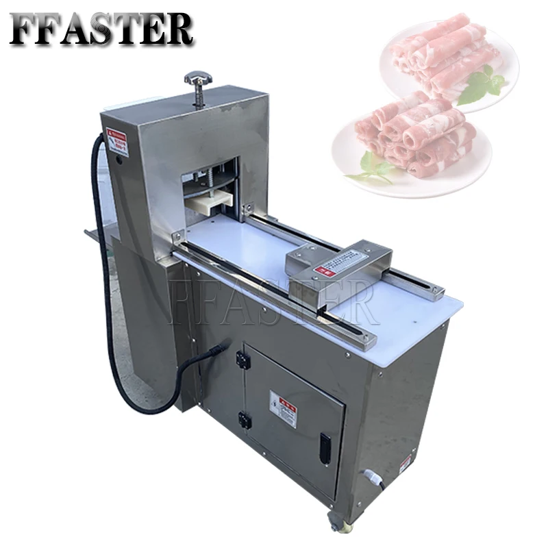 110v 220v Electric Cnc Single Cut Lamb Roll Machine Time Saving and Labor Saving Commercial Meat Roll Machine