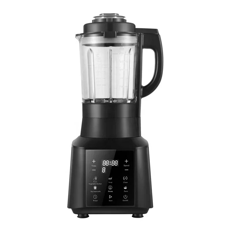 Heavy duty commercial blenders high speed smoothies heating blender for hot & cold soup maker