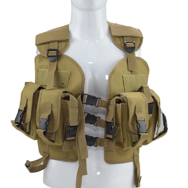 Seal-Impermeável Tactical Belly Pockets Vest, Multi-Funcional, Forças Especiais, CS ventilador militar, Equipamento de Proteção