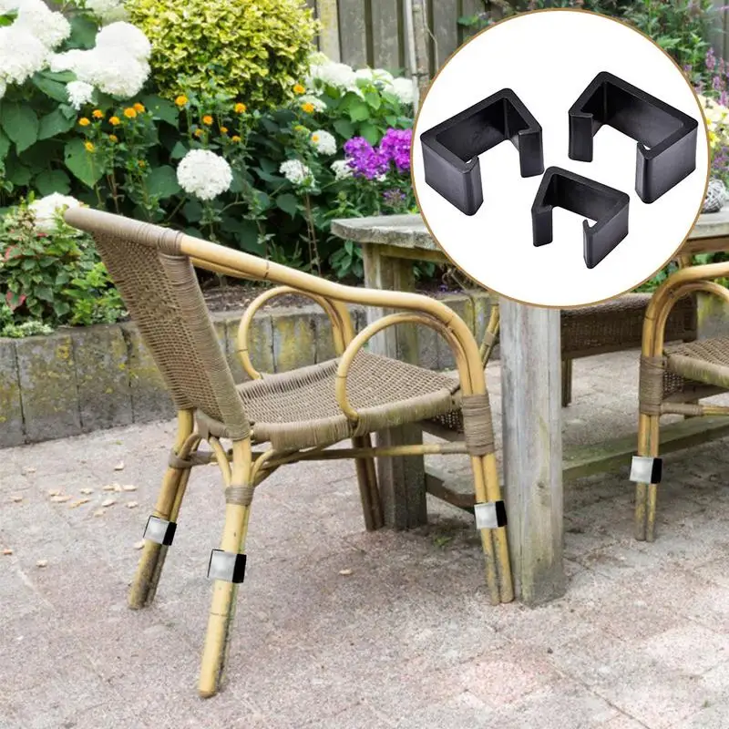 

Plastic Furniture Clip Heat Resistant Chair Couch Clamps Outdoor Patio Wicker Furniture Sofa Clip Sectional Connector Decoration