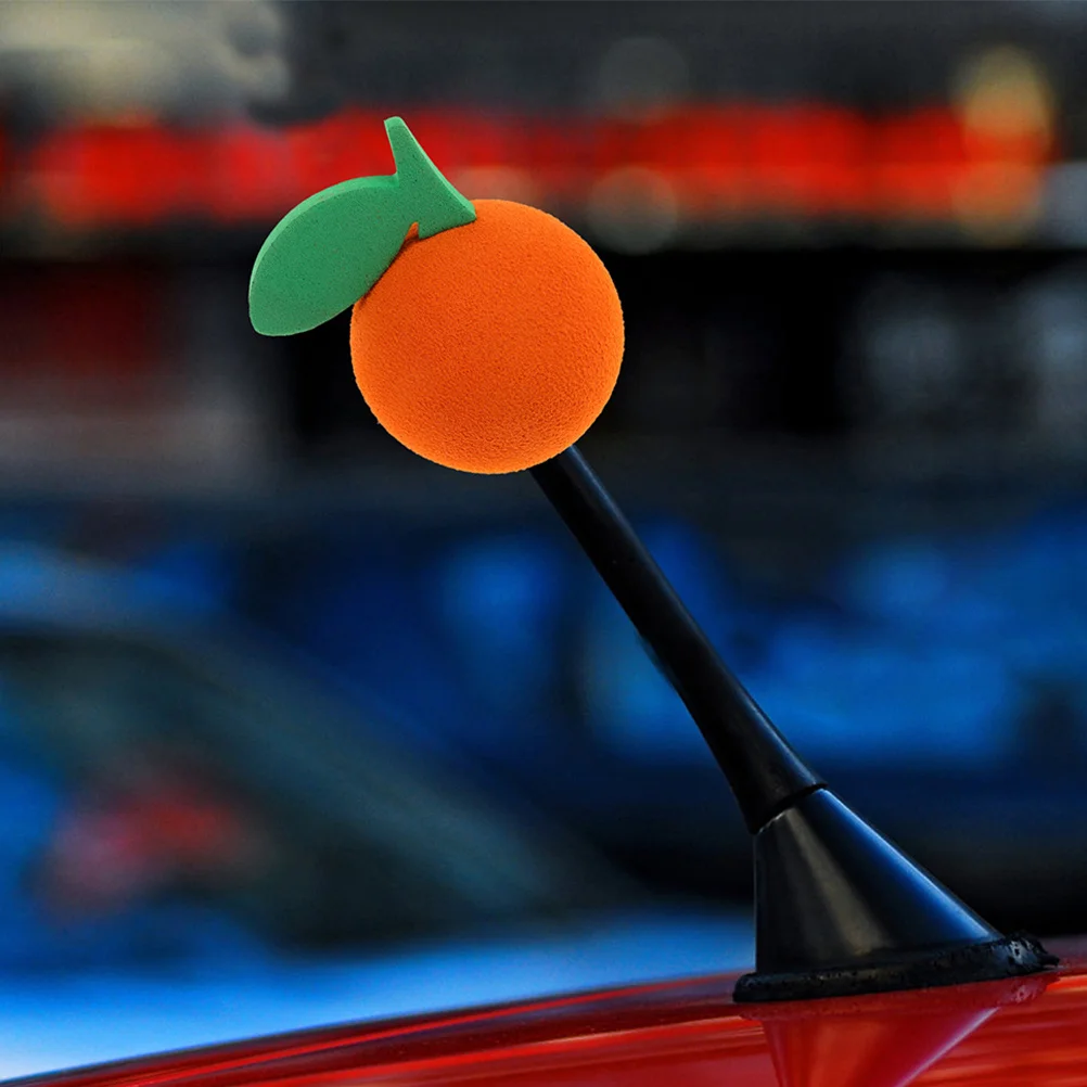 

2Pcs Eva Antenna Toppers No Tools Required Durable Cute Car Decoration Automotive Accessory Long Lasting Antenna Toppers