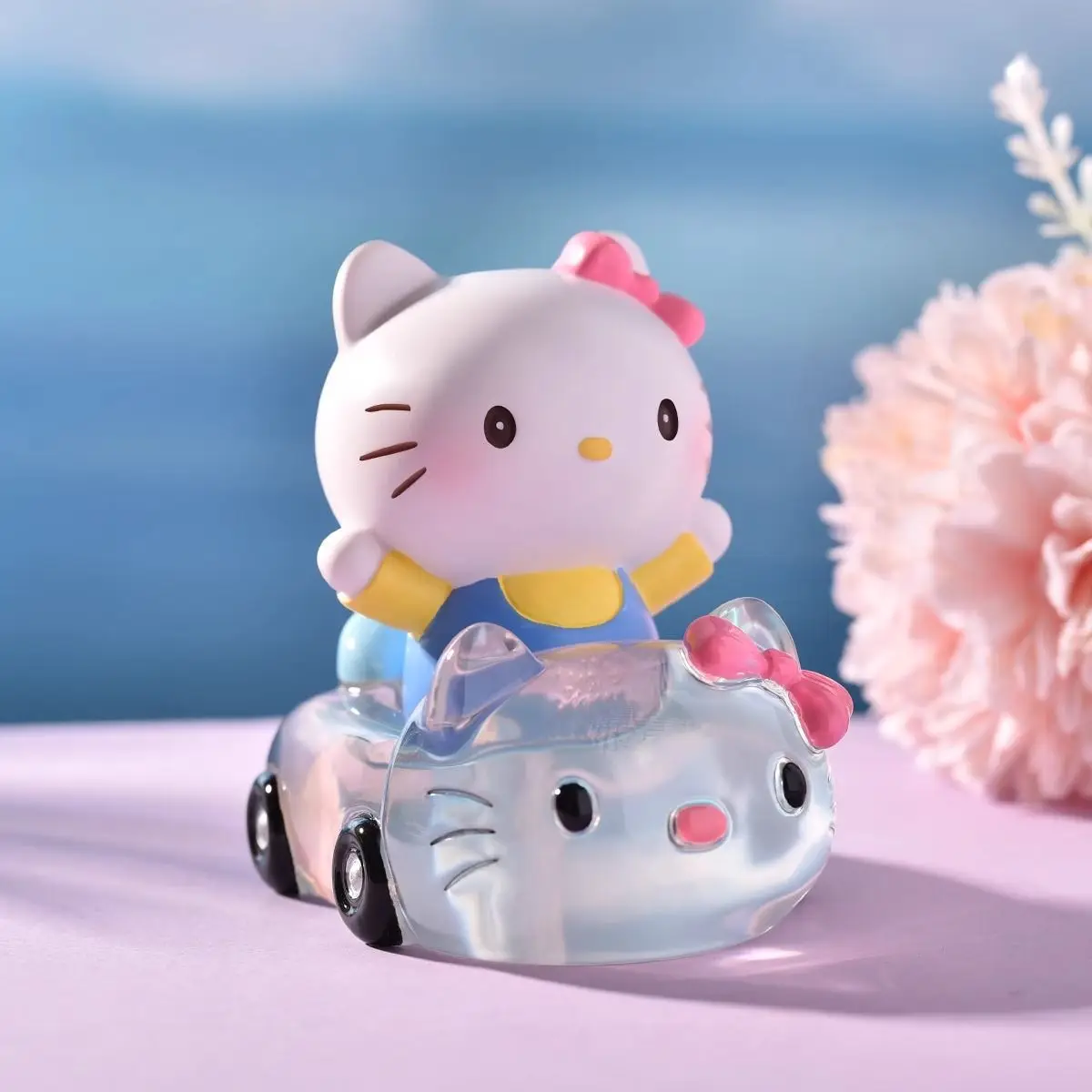 

Kawaii Sanrio Hellokitty слепая коробка кукла автомобиль аниме мультфильм игровая фигурка креативный орнамент из смолы игрушка аксессуар украшения подарки