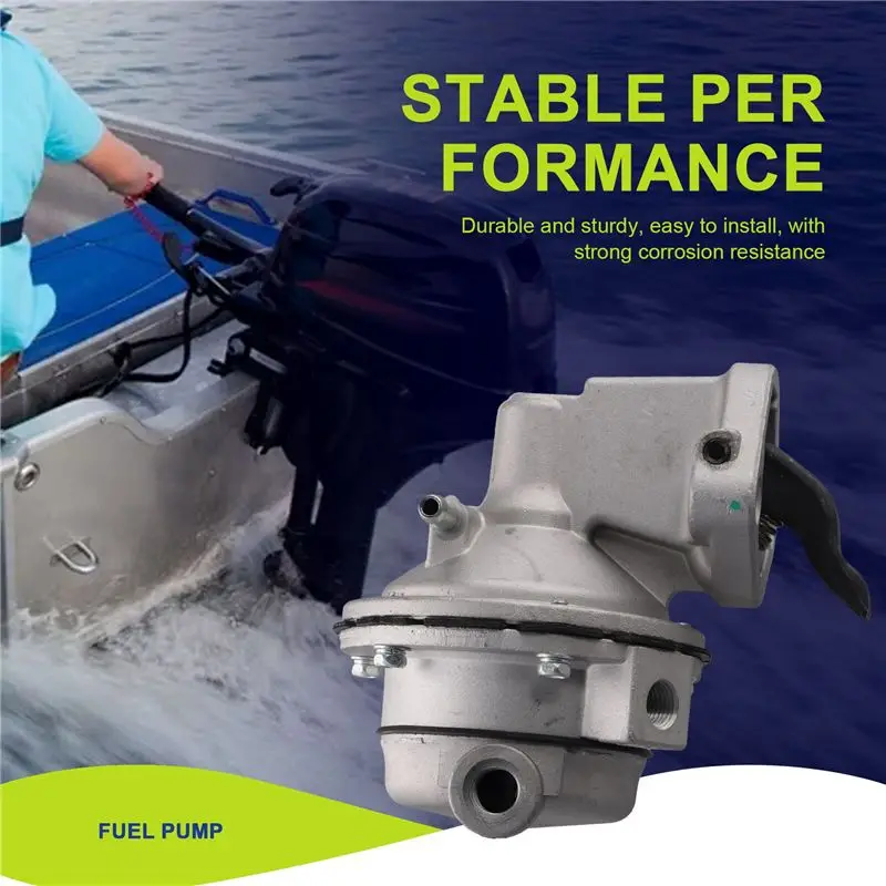 Reliable-Sea Water Fuel Pump 3855276 For Mercury Mercruiser 454 502 7.4L 8.2L 861677T 818383T 18-8860