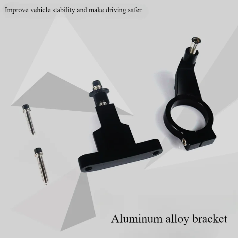 لهوندا CBR400R CBR500R الدراجات النارية توجيه استقرار المثبط قوس جبل عدة ألياف الكربون التوجيه المثبط استقرار