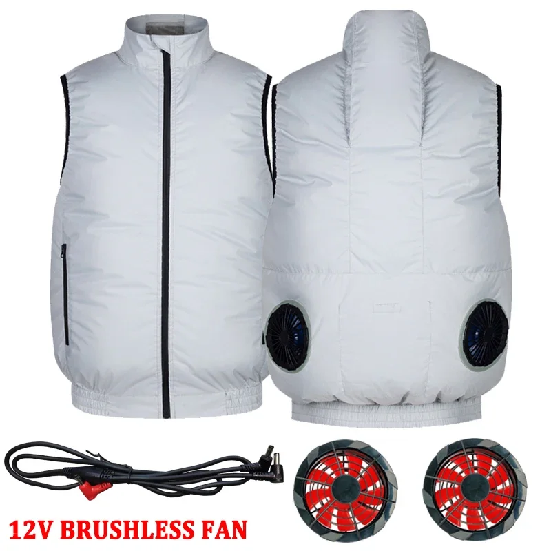 Cooling vest Air Conditioning clothing Summer Fan Welding Work Clothes Labor Protection Clothes cool vest for camping fishing