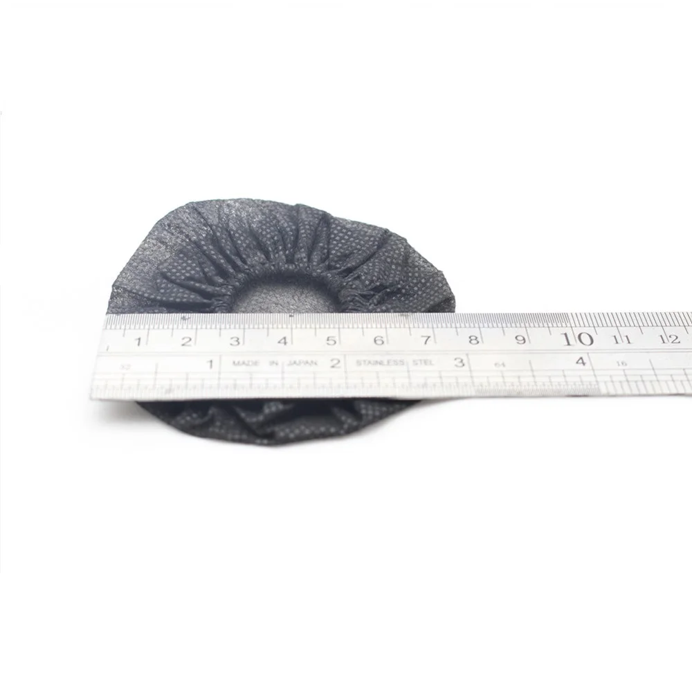 Fundas sanitarias pequeñas para auriculares, cubiertas desechables para auriculares, orejeras de 6-7cm, aptas para la mayoría de los auriculares pequeños, paquete de 100