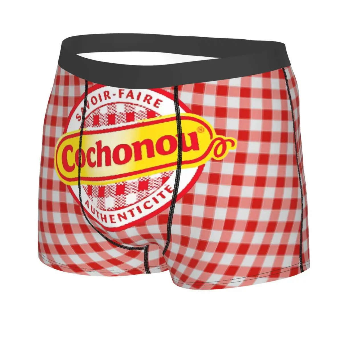 Pig Cochonou-Calzoncillos Bóxer con Logo 1 para hombre, ropa interior muy transpirable, pantalones cortos estampados de alta calidad, regalos de cumpleaños