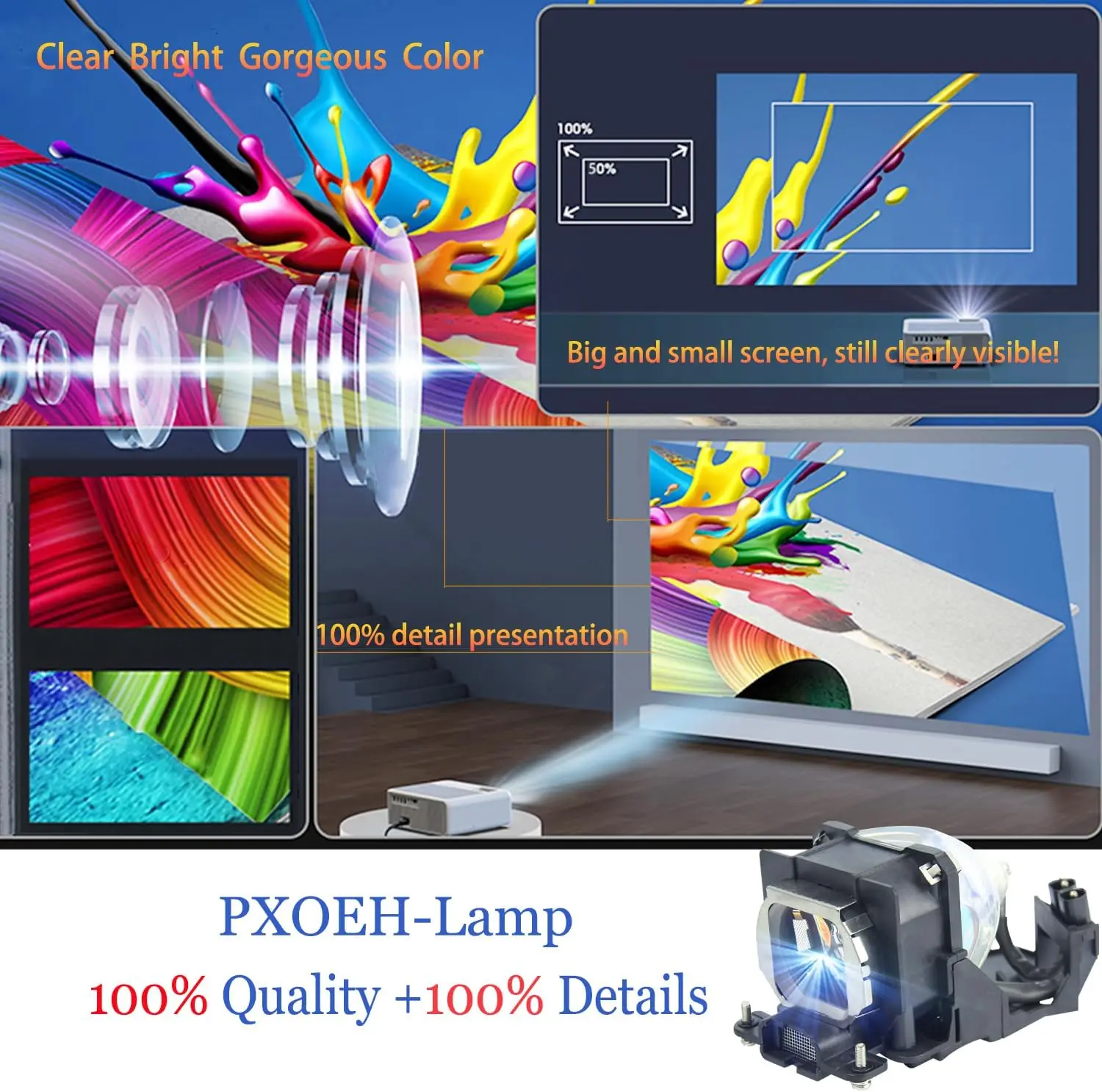 

Projector Lamps ET-LAE700 ET-LAE900 for Panasonic PT-AE700 PT-AE700E PT-AE700U PT-AE800 PT-AE800E PT-AE800U PT-AE900 PT-AE900U