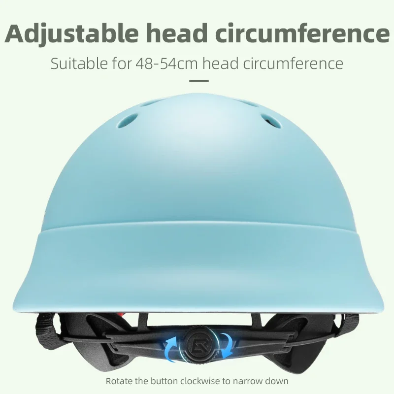 ROCKBROS Safety Helmet Child Riding Lightweight Helmets Bike MTB Mountain Road Helmet Adjustable Lovely EPS Skateboard Helmet