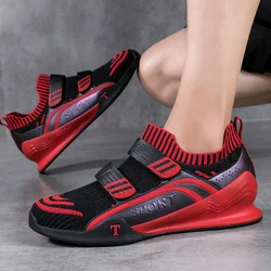 Men's Weightlifting Shoes Indoor Squat Deadlift Shoes Sports Fitness Shoes Comprehensive Training Shoes Professional Squat Shoes