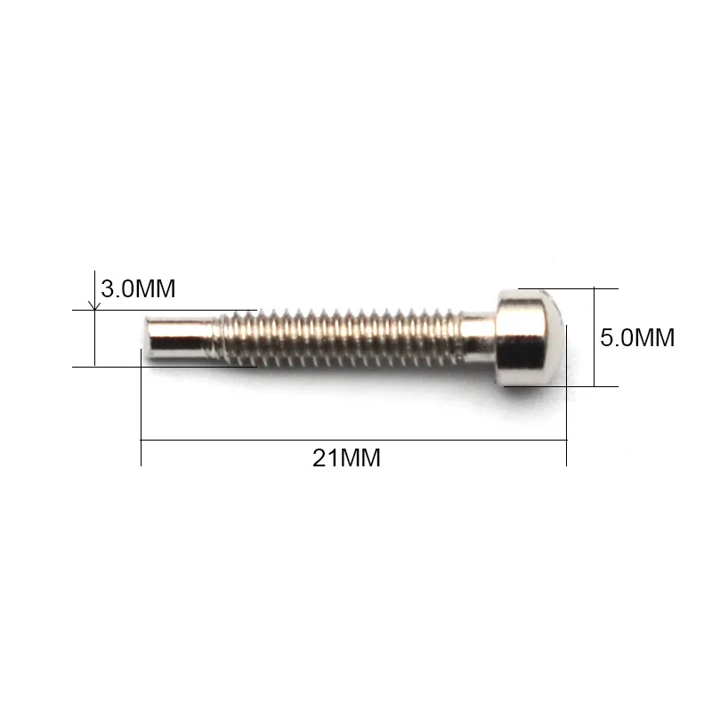 

Guitar Pickup Metal Pins Slotted Flat Head 3x21mm Pole Pieces Electric Guitar Pickup Humbucker Parts