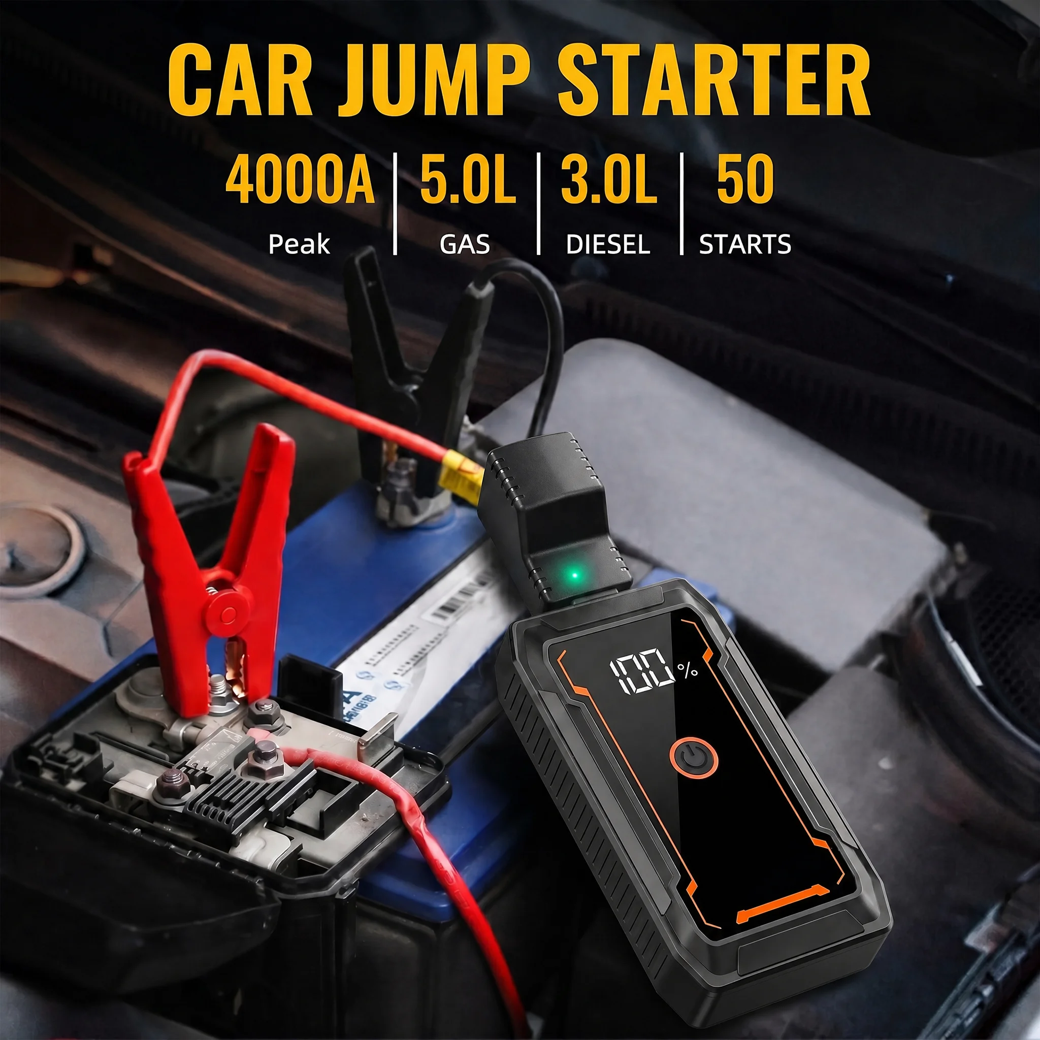STSCEZ 4000A Peak 12V Rozruszn – Portable Jump Starter recenzja i cena